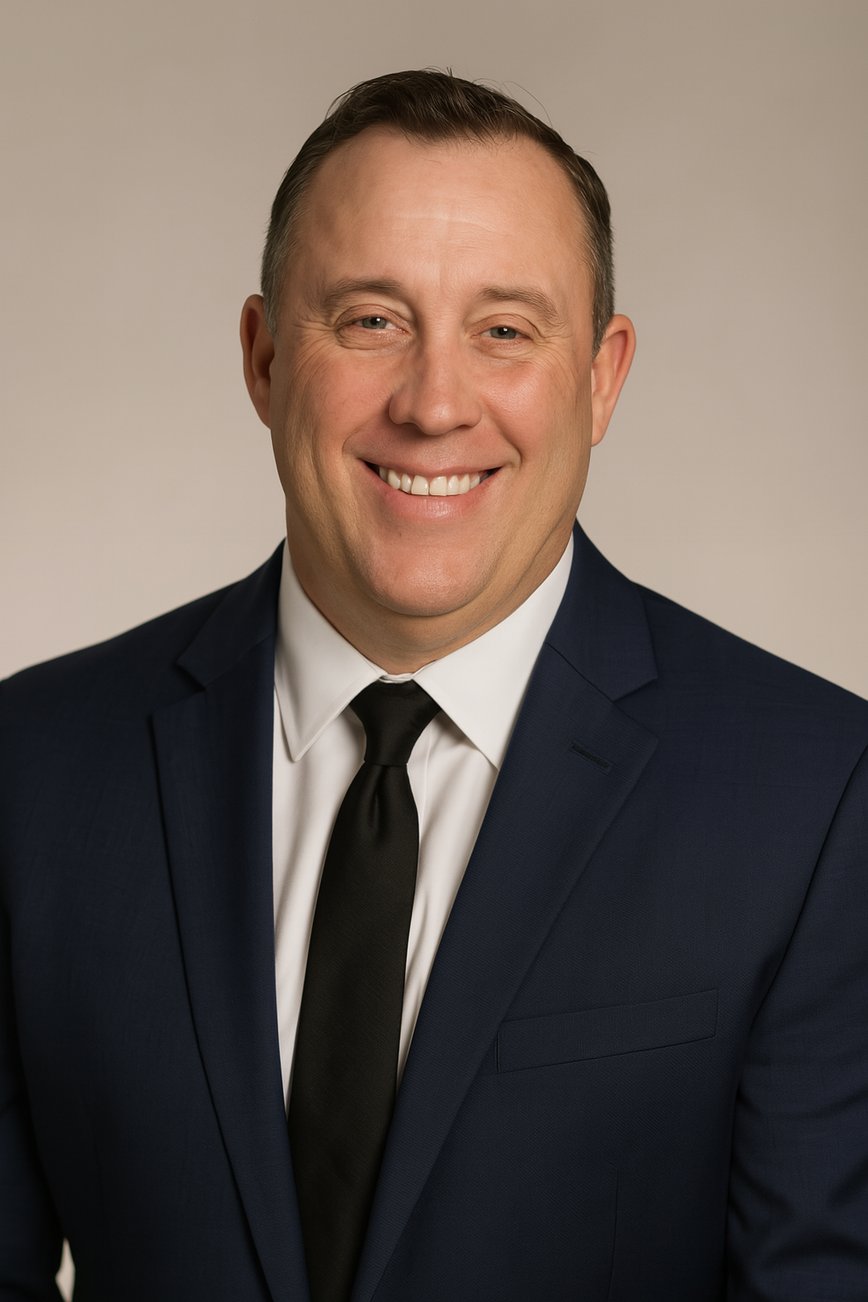 An AI-generated high-resolution professional headshot of Dr. Ryan Ries