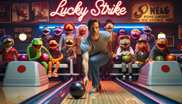 Bowling with Muppets
