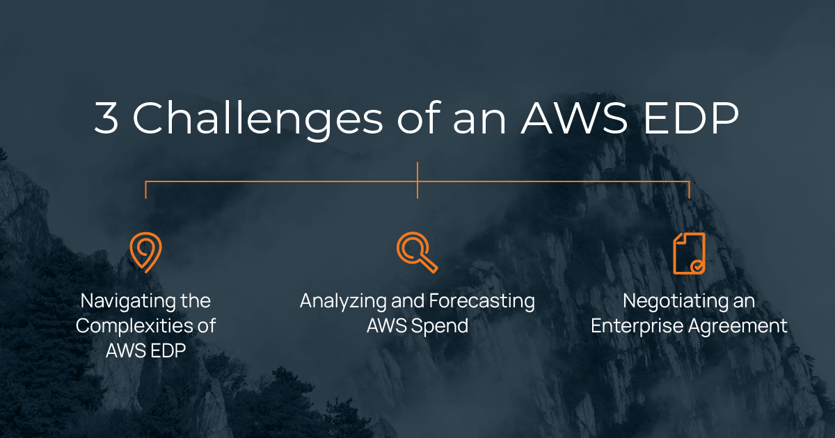 3 Challenges of an AWS EDP
