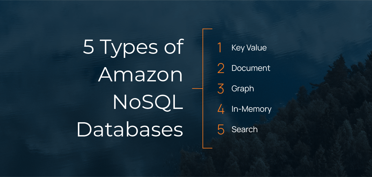 5 Types of Amazon NoSQL Databases