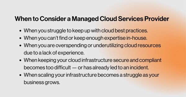 Managed Cloud Services Provider vs. Self-Service Cloud: What's Right ...