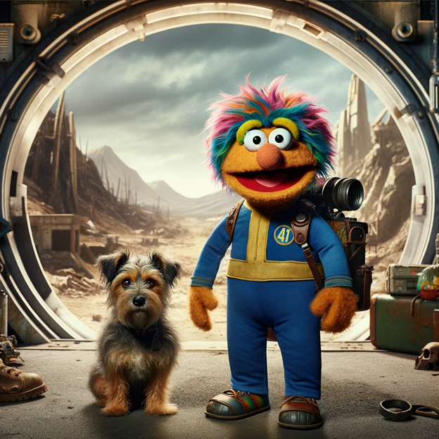 Muppet and Dog