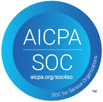 AICPA SOC badge for service organizations