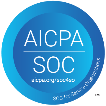 AICPA SOC badge for service organizations