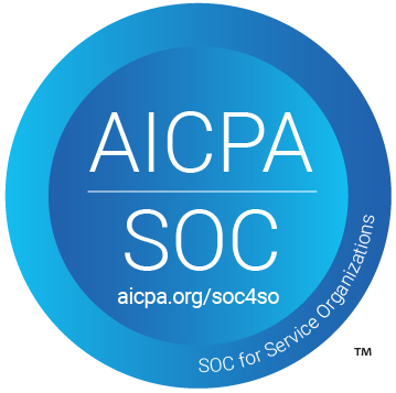 AICPA SOC badge for service organizations 