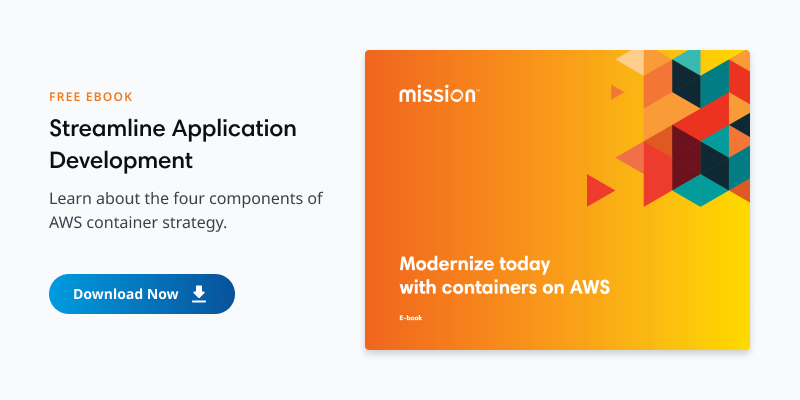 Modernize today with containers on aws ebook thumbnail