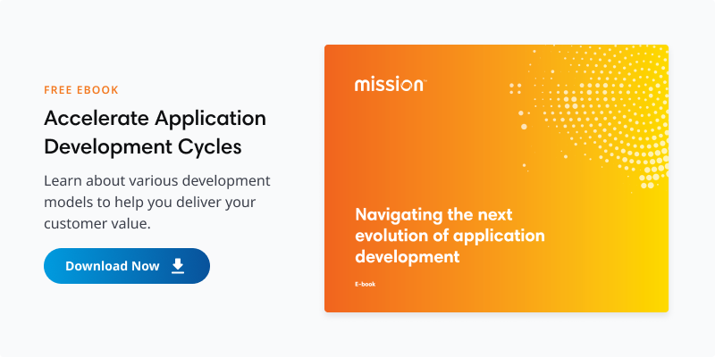 navigation the next evolution of application development